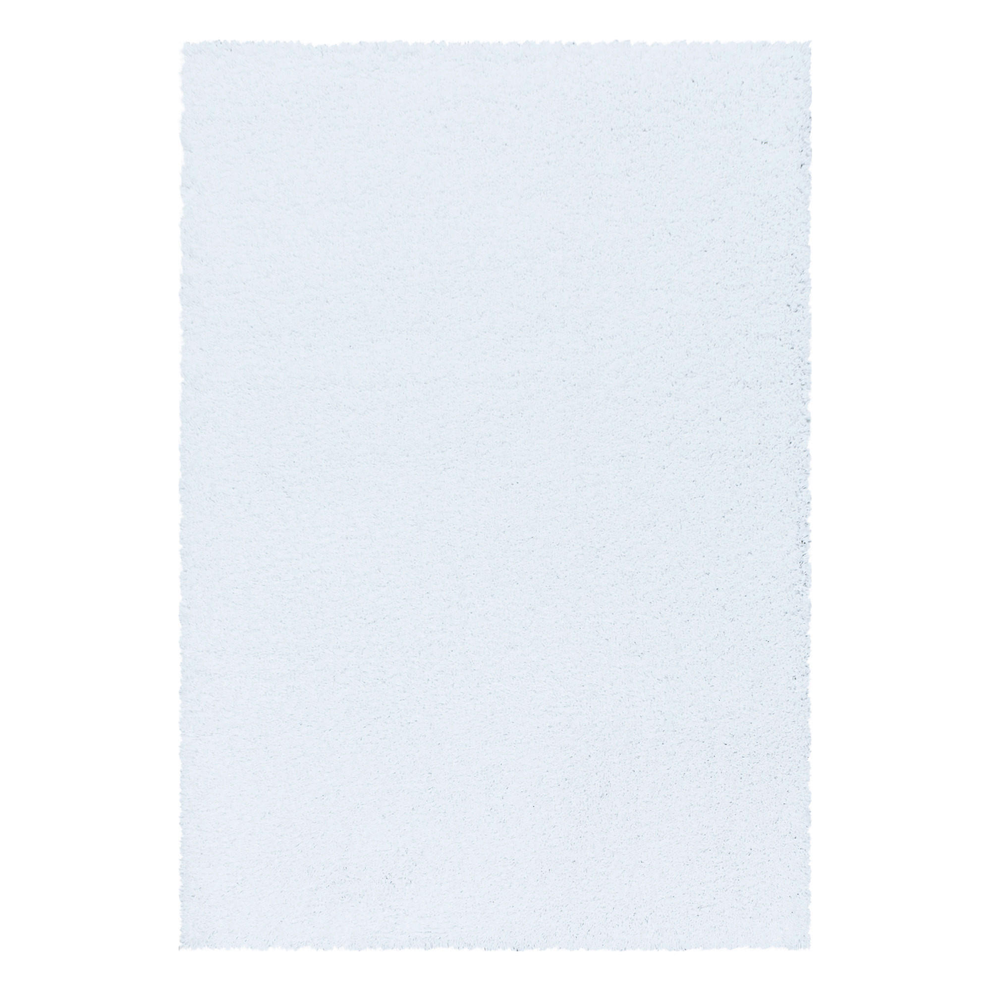 Hochflor Teppich Weiß 60/110 cm Sydney 3000 weiß  - Weiß, Basics, Textil (60/110cm) - Novel