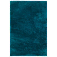 HOCHFLORTEPPICH 80/150 cm My Curacao  - Petrol, Konventionell, Textil (80/150cm)