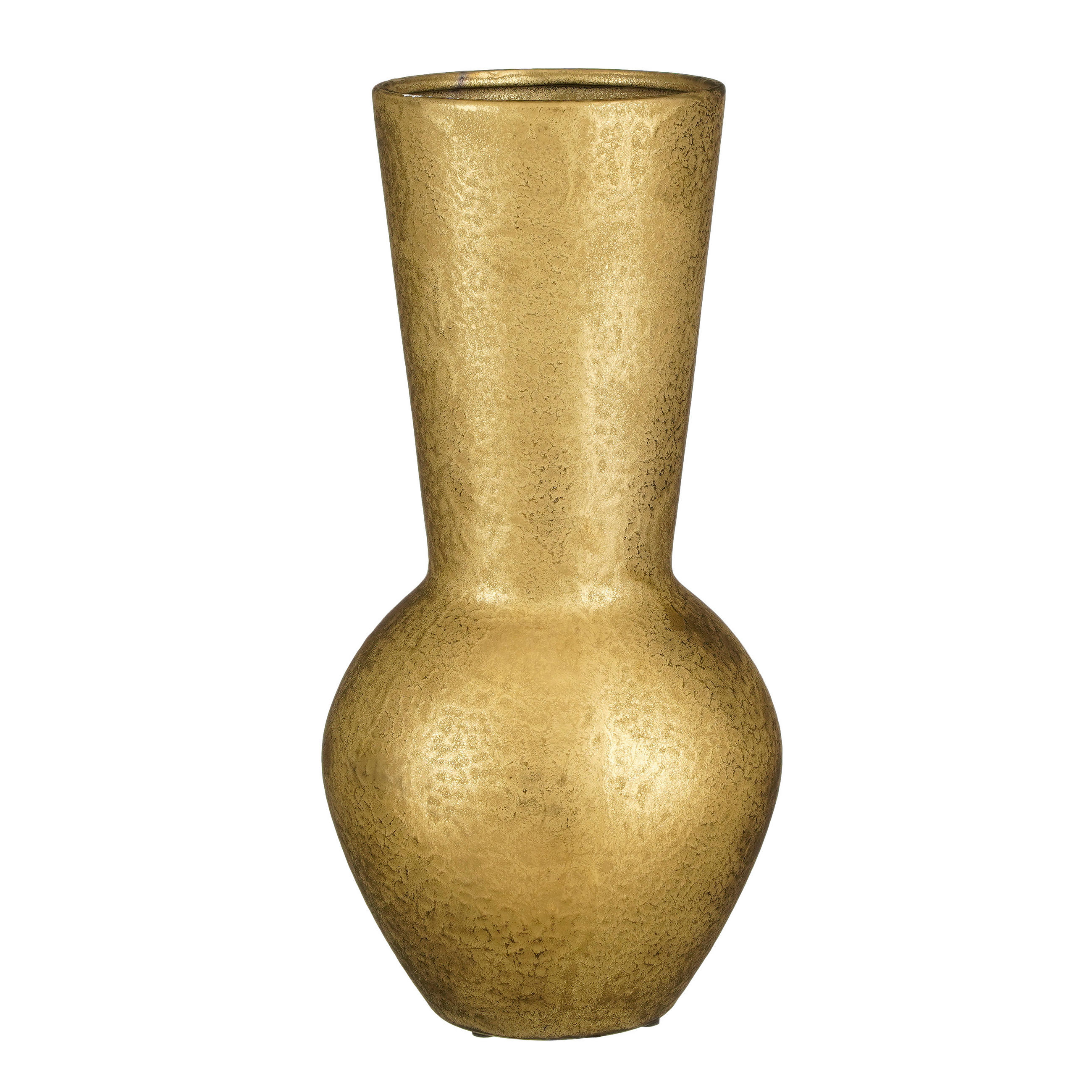 VAZA  23.00/45.00 cm    keramika  - zlatne boje, Basics, keramika (23.00/45.00cm)