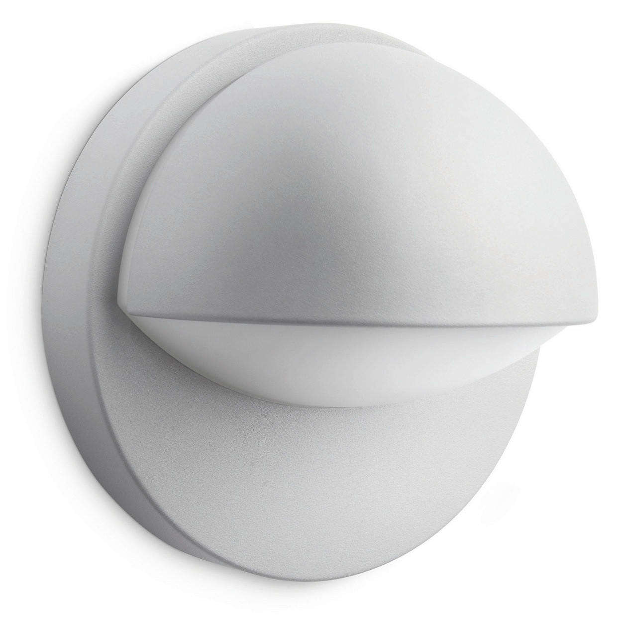 ZUNANJA STENSKA SVETILKA  JUNE       19,5/19,5/13,5 cm      - siva, Basics, kovina (19,5/19,5/13,5cm) - Philips