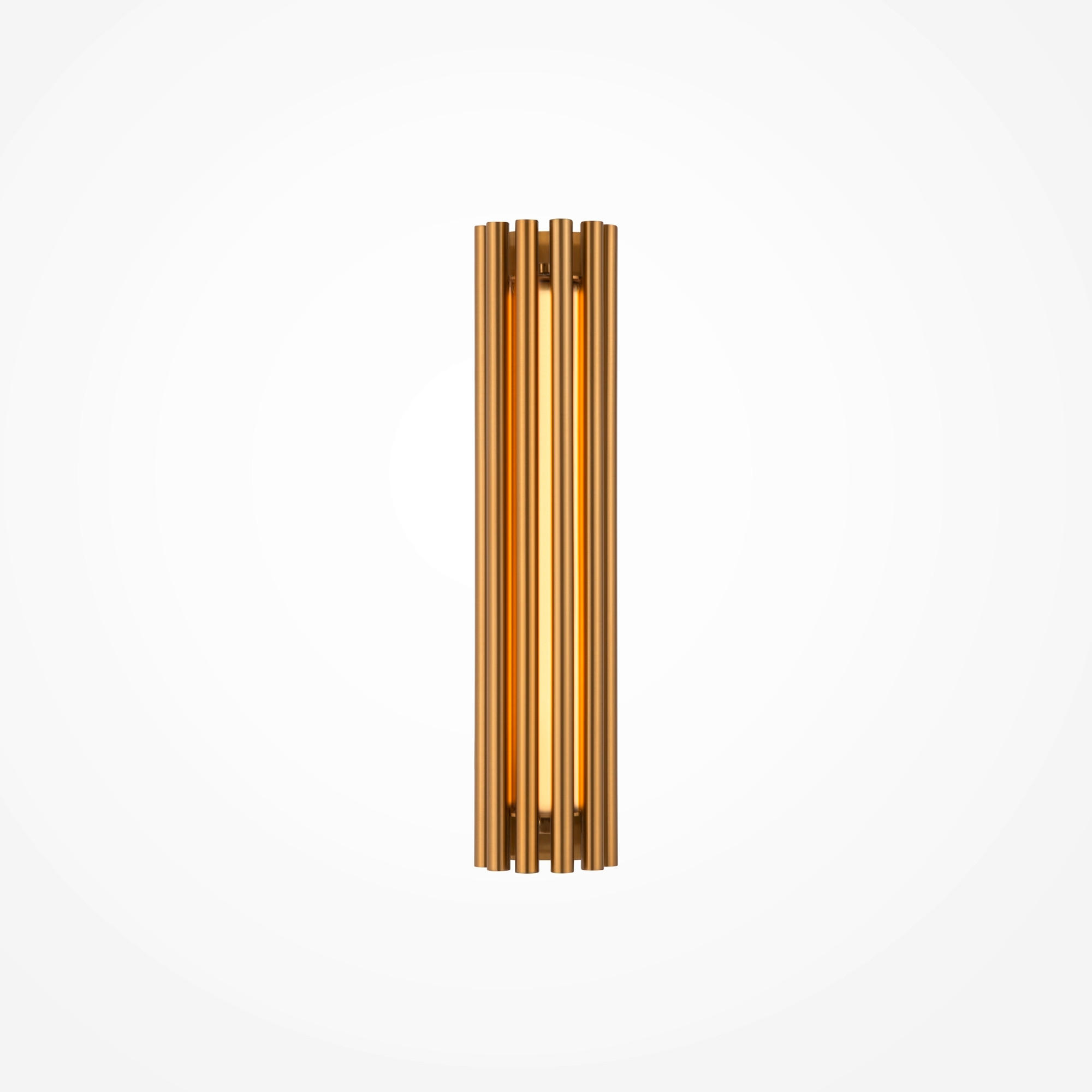 WANDLEUCHTE - Messingfarben/Goldfarben, Trend, Kunststoff/Metall (8,1/36cm) - MAYTONI