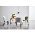 ESSTISCH in Holz, Metall 140/90/76 cm - Schwarz/Akaziefarben, Design, Holz/Metall (140/90/76cm) - Landscape