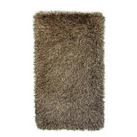 HOCHFLORTEPPICH 120 cm Hellbraun  - Hellbraun, Basics, Textil (120cm) - Novel
