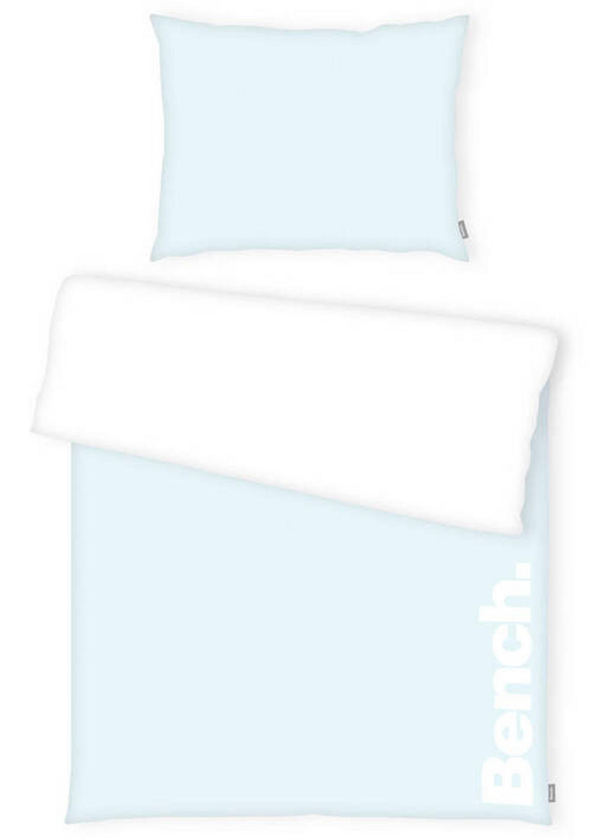 WENDEBETTWÄSCHE 155/220 cm  - Blau, Basics, Textil (155/220cm) - Bench