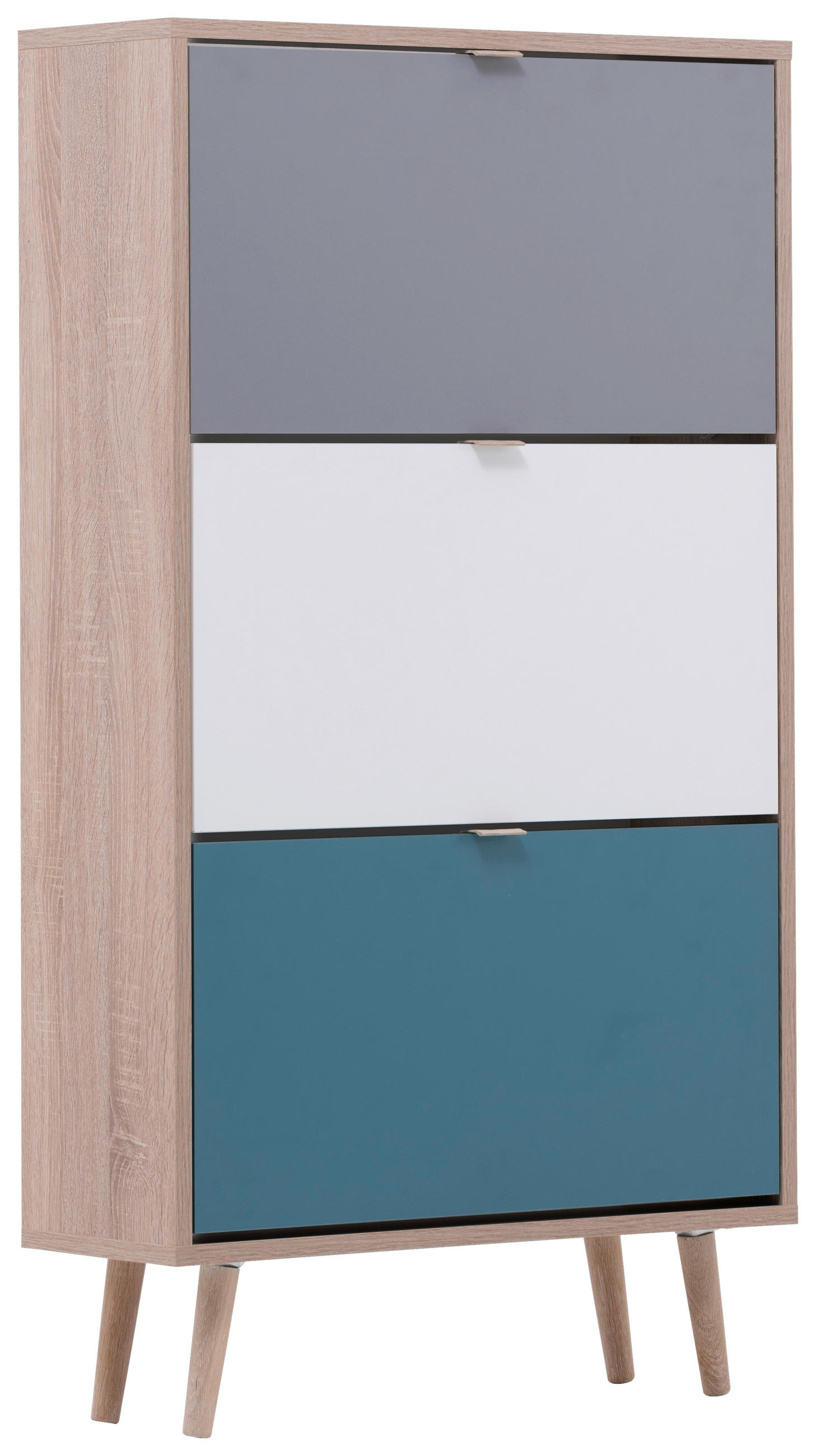 Schuhkipper Cuba 42 Trend, 3 Klappen Eichefarb. B: 70 Cm