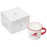 KAFFEEBECHER 240 ml - Rot/Weiß, LIFESTYLE, Keramik (12/8/9,5cm) - Gmundner KAFFEEBECHER 240 ml - Rot/Weiß, LIFESTYLE, Keramik (12/8/9,5cm) - Gmundner