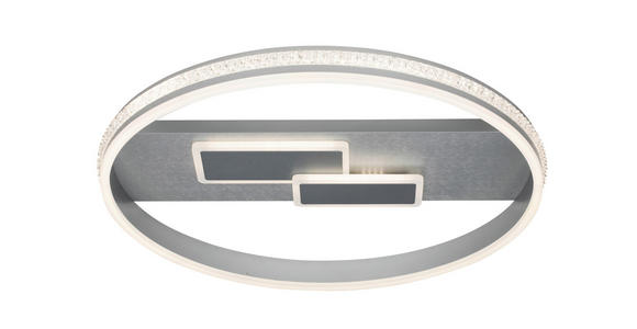 LED-DECKENLEUCHTE 60/8,6 cm   - Grau, LIFESTYLE, Metall (60/8,6cm) - Ambiente