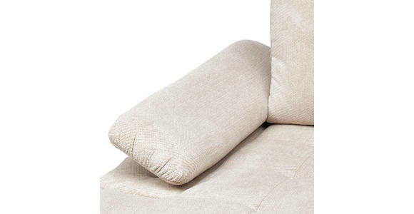 ECKSOFA  in Webstoff Naturfarben  - Schwarz/Naturfarben, KONVENTIONELL, Kunststoff/Textil (162/282cm) - Carryhome
