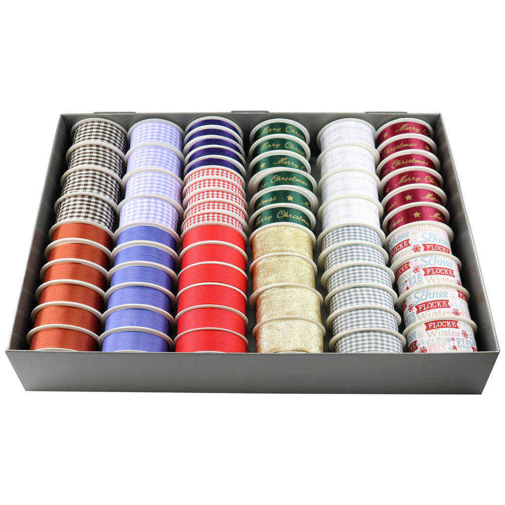 Geschenkband Weihnachten Dekore Sort