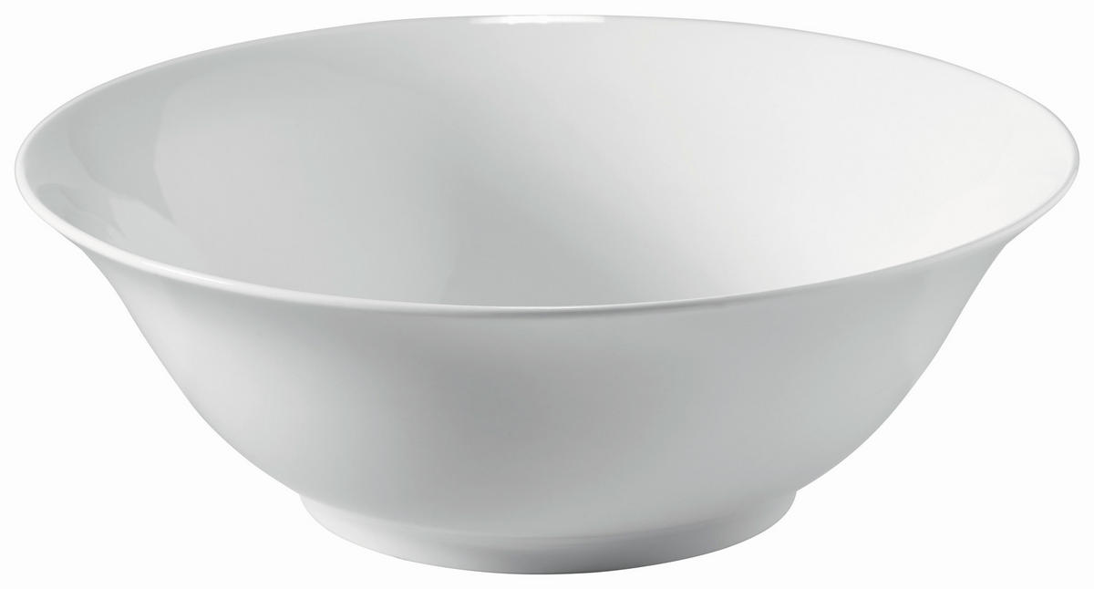 ČINIJA ZA SALATU  18 cm         SUNSET  - bela, Konvencionalno, keramika (18cm) - Novel