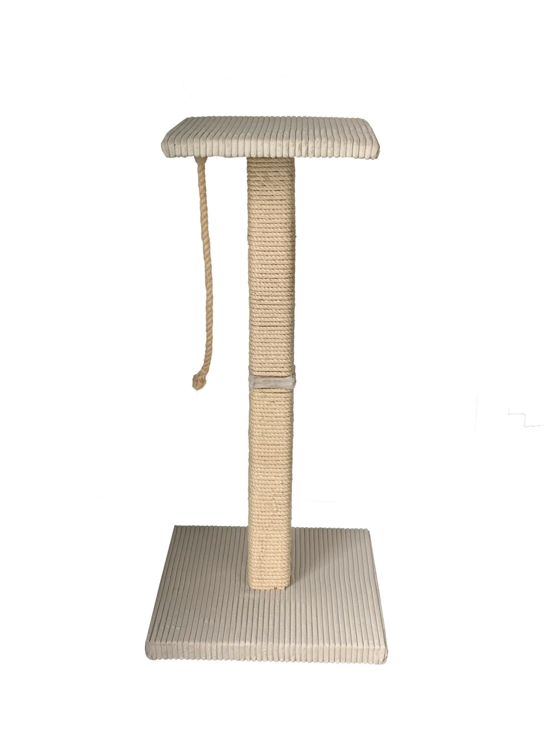 KRATZBAUM - Beige, Basics, Holzwerkstoff/Textil (45/45/97cm)