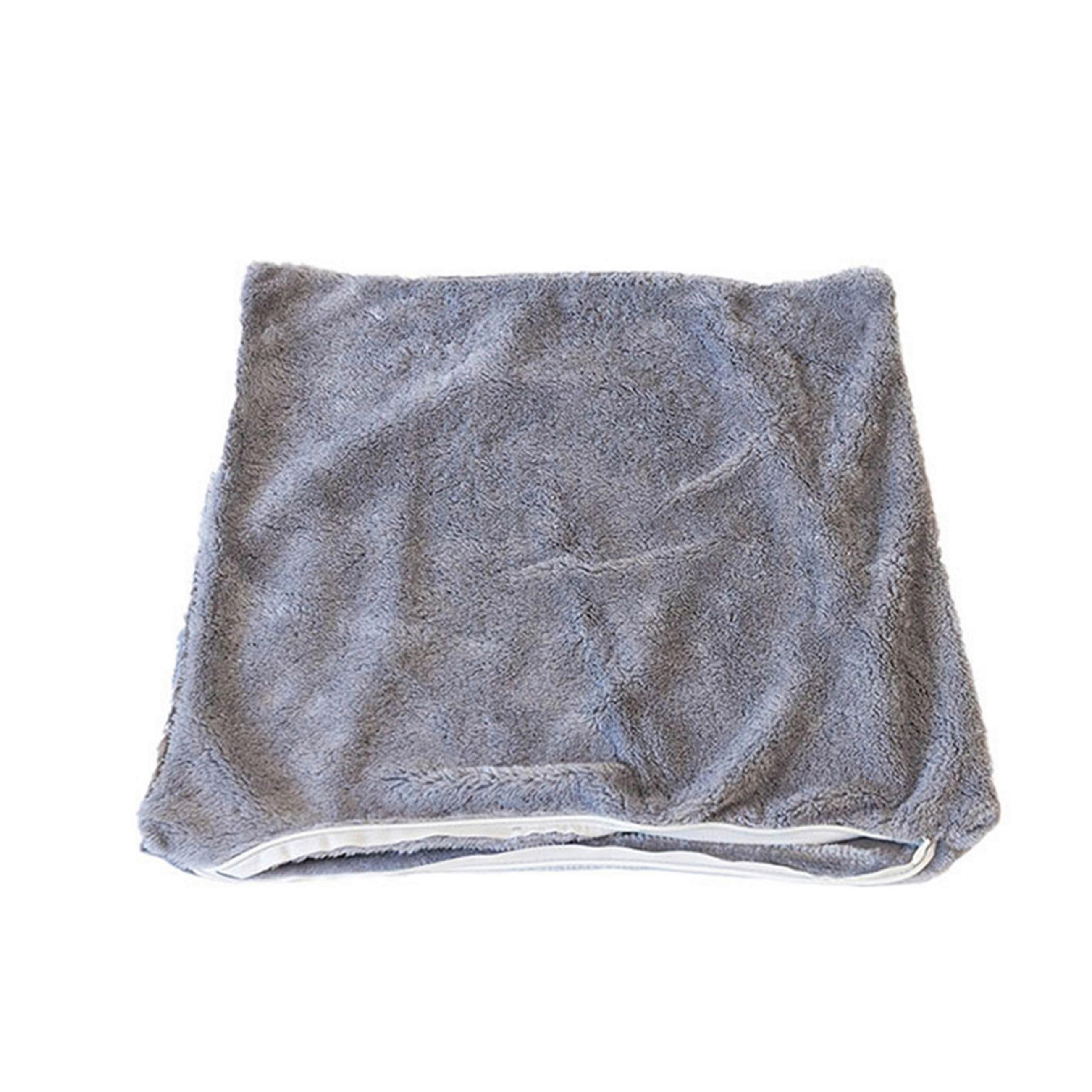 PÁRNAHUZAT  - szürke, Basics, textil (45/2/45cm)