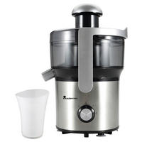 ENTSAFTER  - Silberfarben/Schwarz, Basics, Kunststoff/Metall (22,4/22/34,2cm) - Masterpro