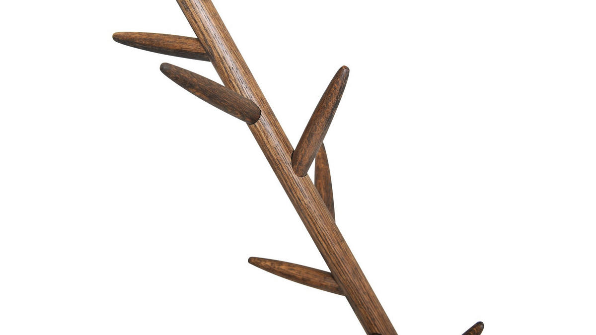 KLÄDSTÄLLNING i brun 50/164/50 cm   - brun, trä (50/164/50cm) - Best Price