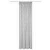 FERTIGVORHANG halbtransparent  - Grau, Basics, Textil (140/245cm)