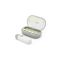 BABYPFLEGESET  5-teilig  - Salbeigrün, Basics, Kunststoff/Metall (10/15/4cm) - Nuvita