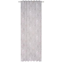 HOTOVÝ ZÁVES, polopriehľadné, 140/245 cm - lila/sivá, Basics, textil (140/245cm) - Esposa