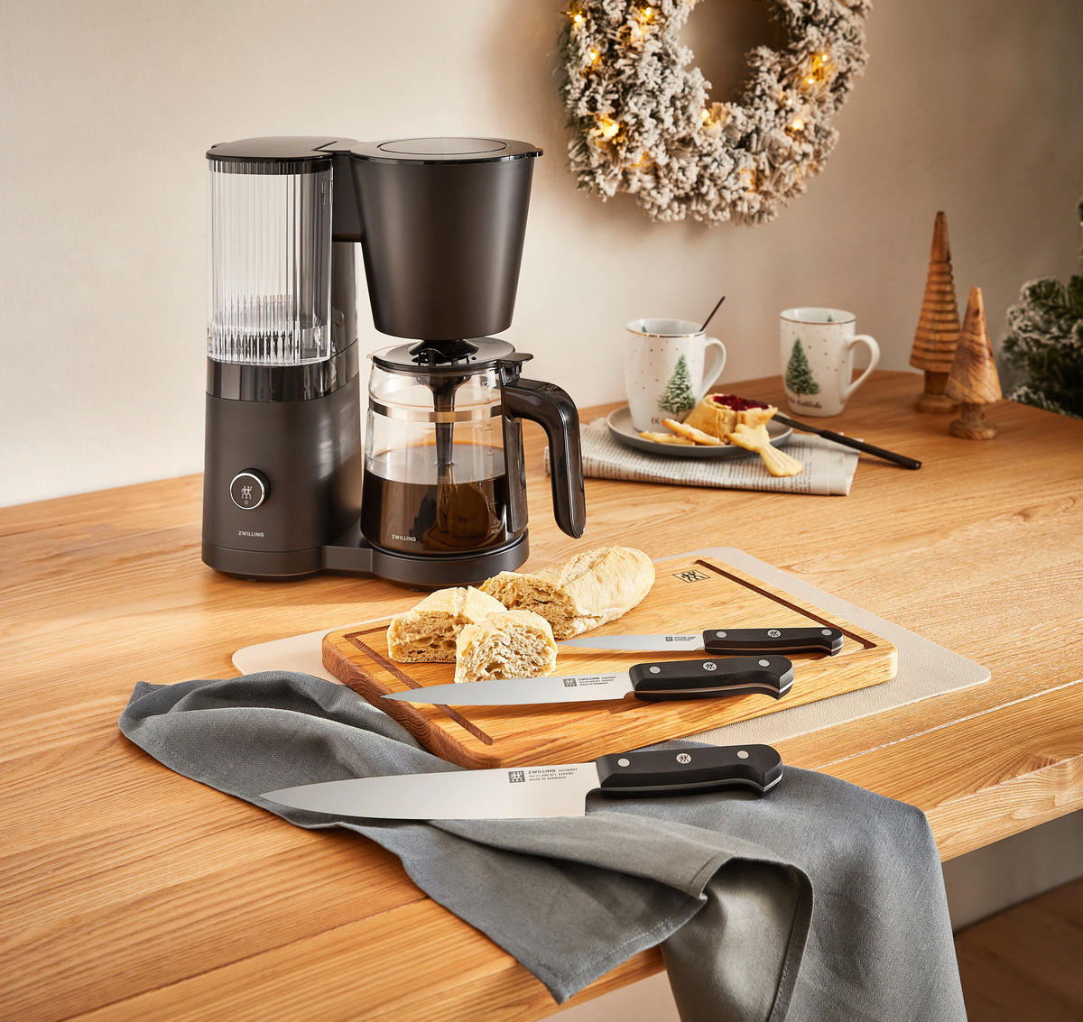 FILTERKAFFEEMASCHINE ZWILLING ENFINIGY BLACK  - Schwarz, Basics, Glas/Kunststoff - Zwilling