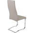 SCHWINGSTUHL Lederlook Creme - Creme/Weiß, Design, Textil/Metall (43/105/61cm) - Carryhome