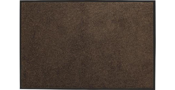 FUßMATTE 60/90 cm Proper Tex uni - Braun, Basics, Textil (60/90cm) - Esposa