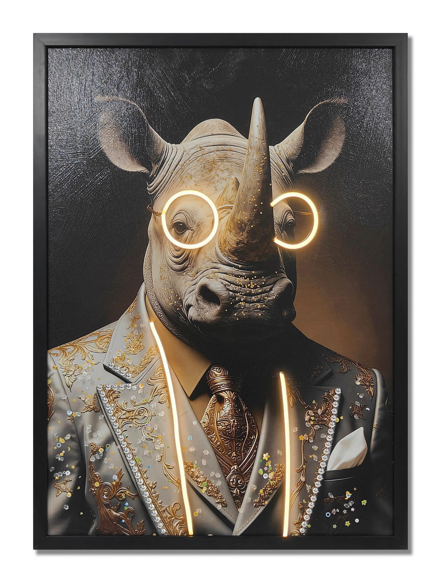 LED-DEKOLEUCHTE George 52/3,3/72 cm  - Multicolor, Basics, Kunststoff (52/3,3/72cm)