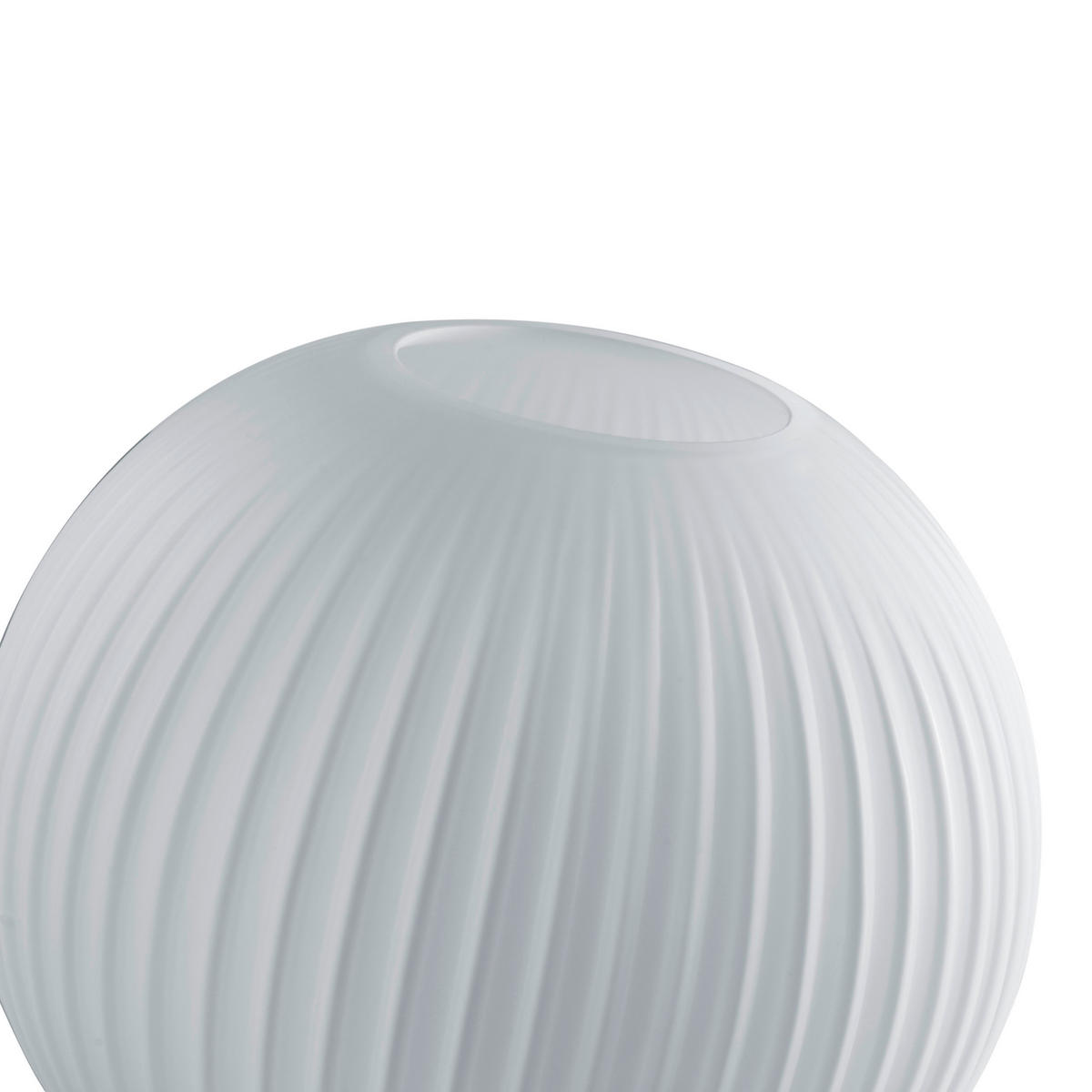 STOLNÁ LAMPA, 25 cm - čierna/biela, Design, kov/sklo (25cm) - Dieter Knoll