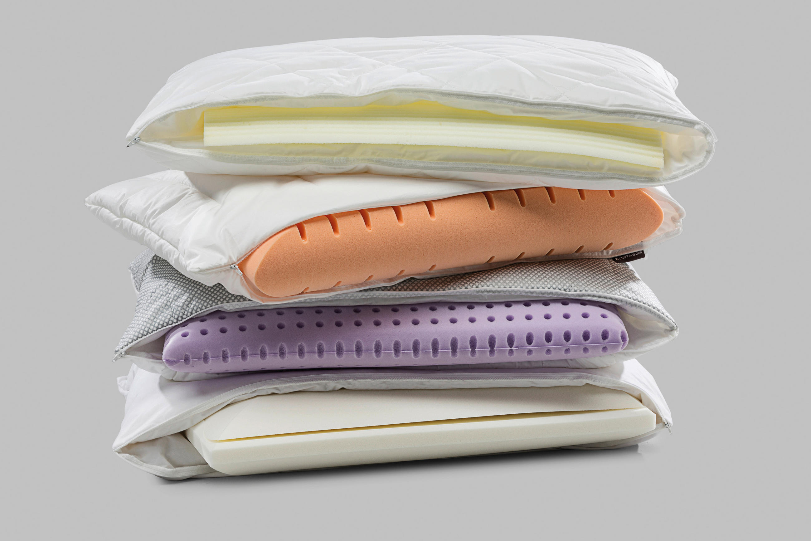 KOPFKISSENBEZUG - Weiß, Basics, Textil (40/80cm) - Centa-Star
