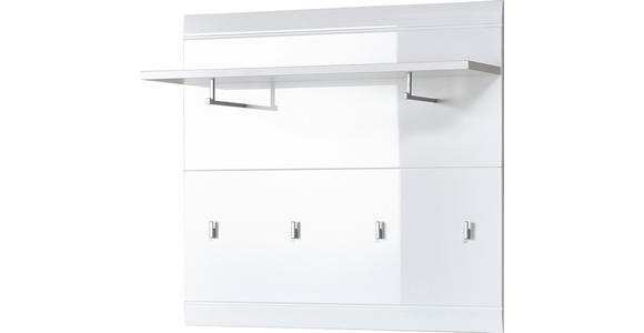 GARDEROBENPANEEL in 95,9/90/30 cm - Weiß, Design, Holzwerkstoff (95,9/90/30cm) - Carryhome