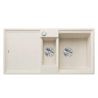 SPÜLE Adria  - Weiß, Basics, Stein (100/21,2/50cm) - Blanco