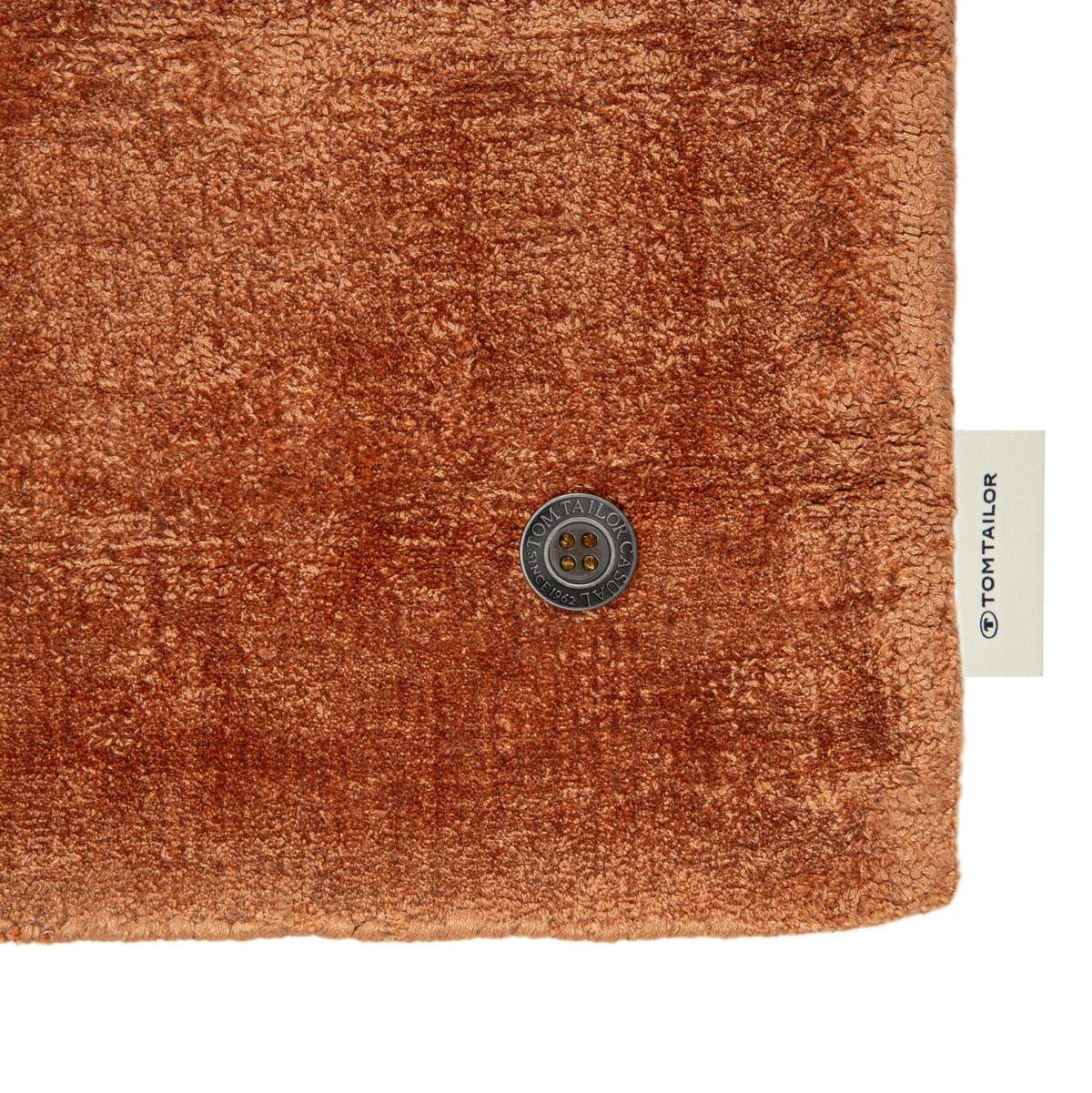 HANDWEBTEPPICH 190/290 cm Kupferfarben  - Kupferfarben, Basics, Textil (190/290cm) - Tom Tailor