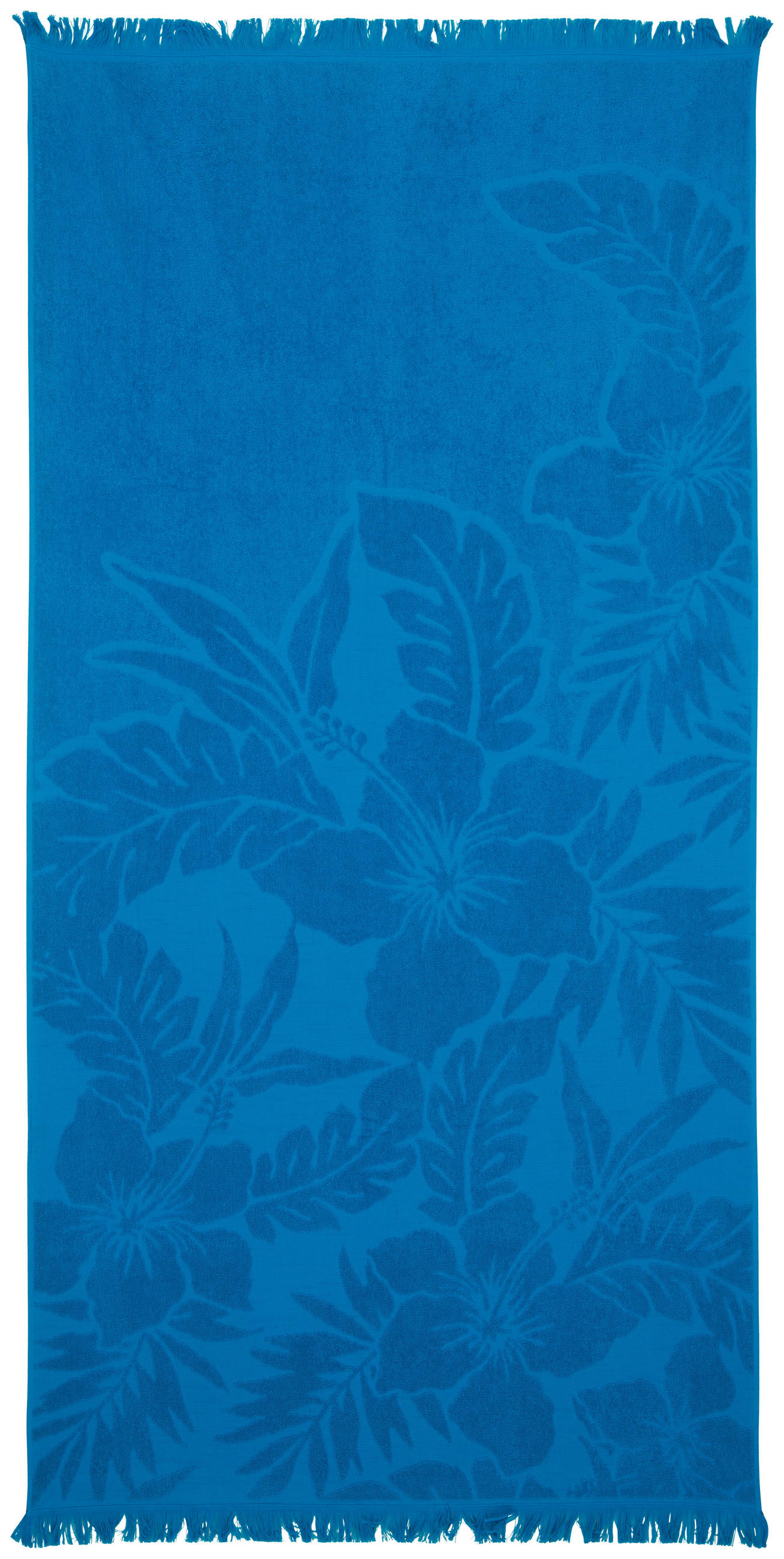 RUČNIK ZA PLAŽU 90/180 cm , tirkizna FUNKY TIME - tirkizna, Basics, tekstil (90/180cm) - Esposa