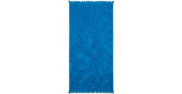 STRANDTUCH 90/180 cm Türkis - Türkis, Basics, Textil (90/180cm) - Esposa