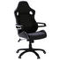 ŽIDLE GAMING, černá, bílá, vzhled kůže - bílá/černá, Design, kov/textil (64/130/65cm) - Xora ŽIDLE GAMING, černá, bílá, vzhled kůže - bílá/černá, Design, kov/textil (64/130/65cm) - Xora
