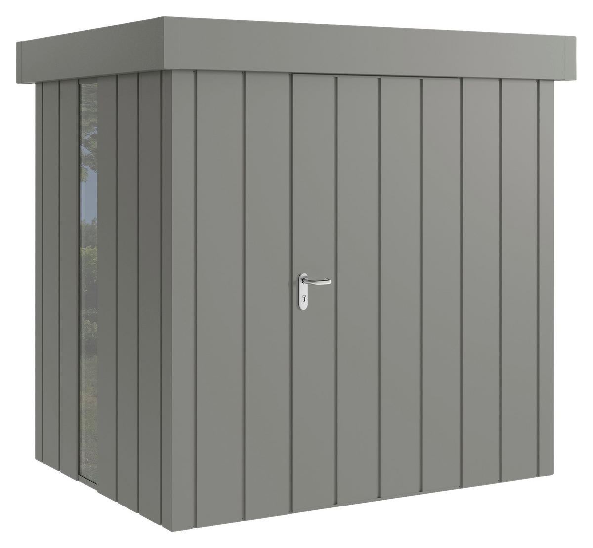 GERÄTEHAUS 229/220/181 cm  - Alufarben, Basics, Metall (229/220/181cm)