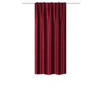 FERTIGVORHANG  blickdicht  135/175 cm   - Bordeaux, Basics, Textil (135/175cm)