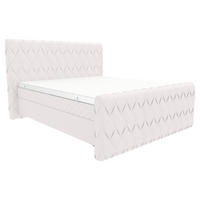 BOXSPRINGBETT 160/200 cm  in Greige  - Greige/Schwarz, Konventionell, Textil/Metall (160/200cm) - Carryhome