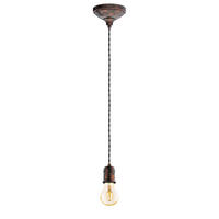 HÄNGELEUCHTE 12,5/200 cm    - Kupferfarben, Konventionell, Metall (12,5/200cm) - Eglo