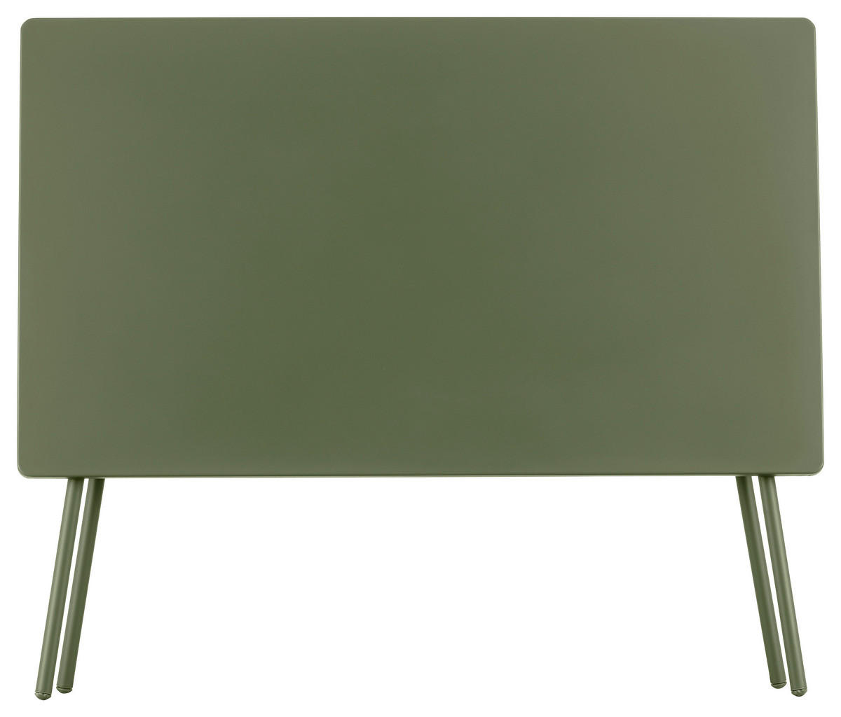 GARTENKLAPPTISCH 120/70/73 cm Metall rechteckig  - Waldgrün, Basics, Metall (120/70/73cm) - Lafuma Mobilier