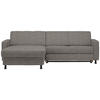 ECKSOFA in Webstoff Grau  - Schwarz/Grau, Design, Kunststoff/Textil (165/257cm) - Xora
