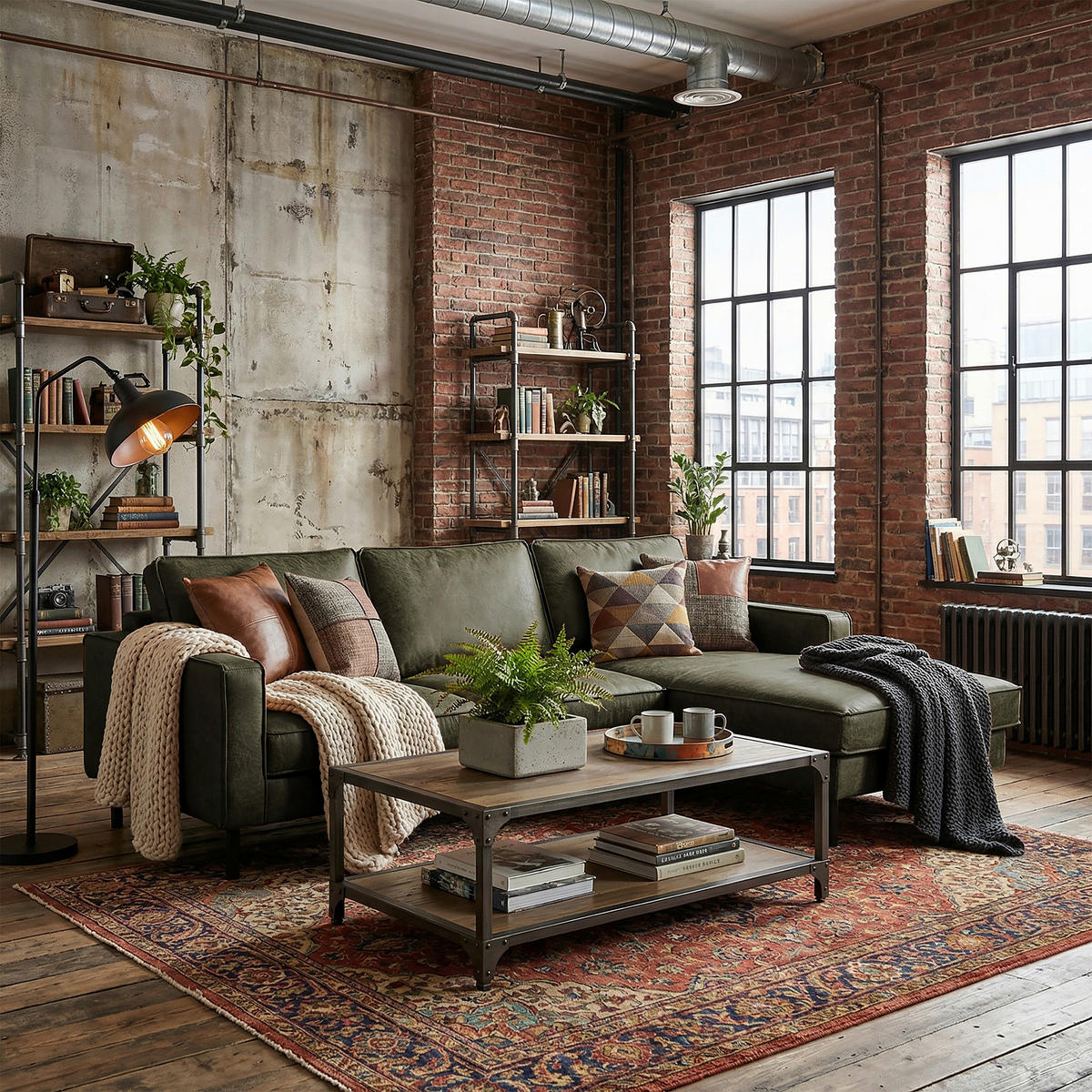 ECKSOFA Grün Echtleder Lederlook Bettkasten, Schlaffunktion, Rücken echt  - Schwarz/Grün, Design, Leder/Textil (166/238cm) - Livetastic