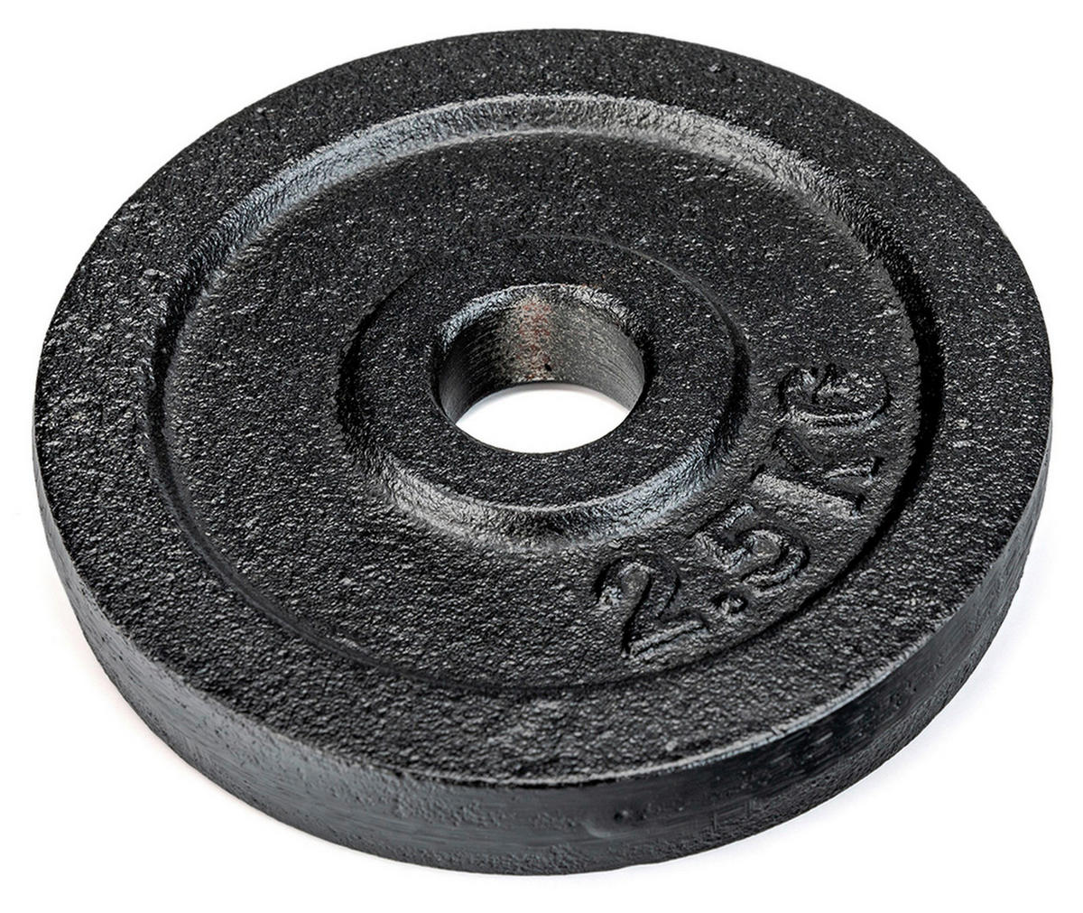 KURZHANTELSET KH 1000 - Silberfarben/Schwarz, KONVENTIONELL, Metall (10kg) - Atrigo