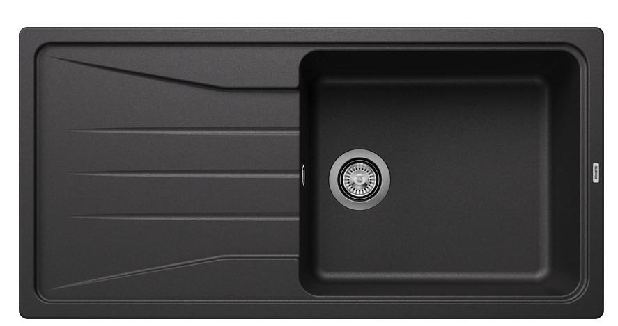 SPÜLE 519689  - Anthrazit, Basics, Stein (100/20,2/50cm) - Blanco