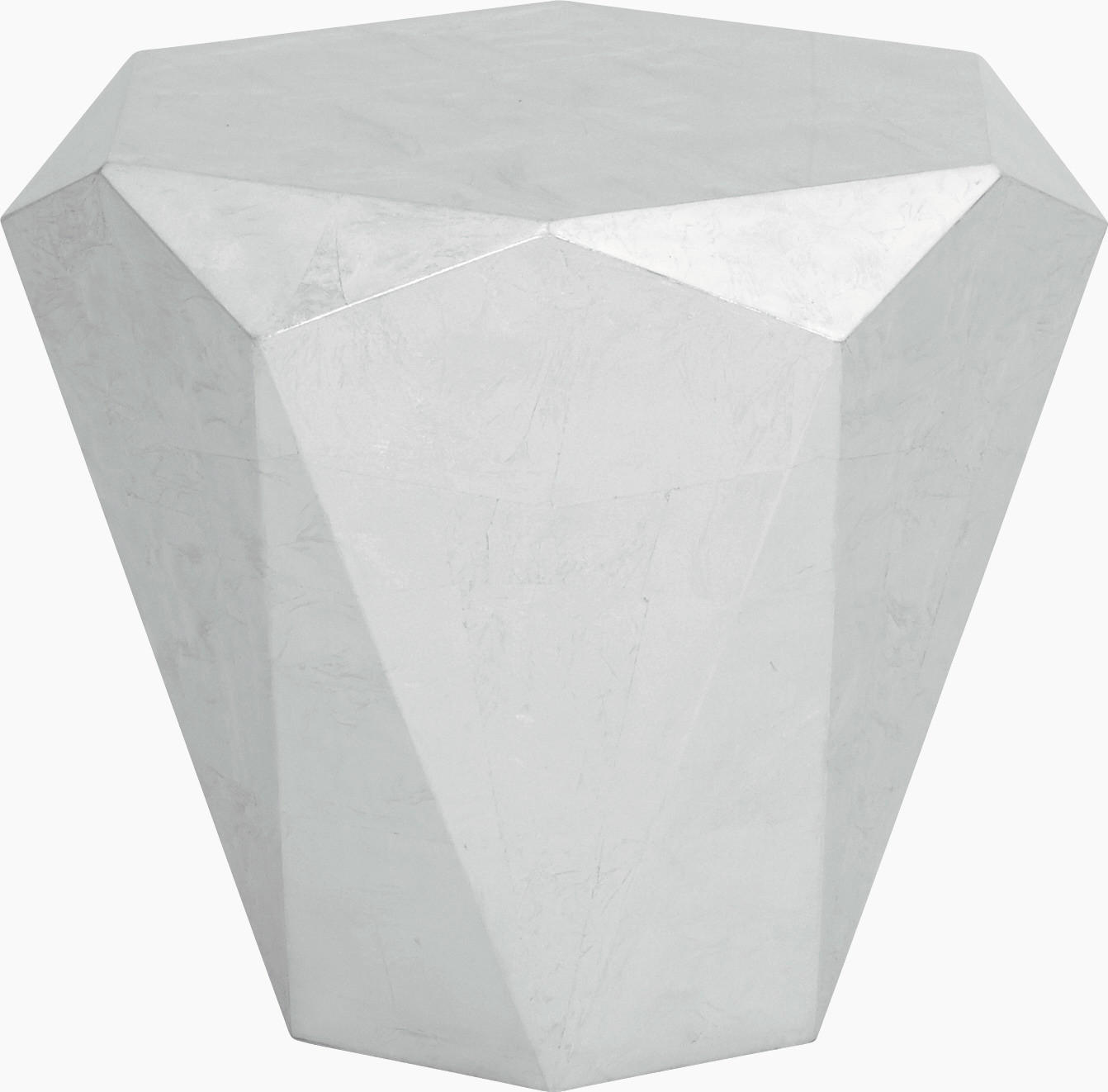 COUCHTISCH in Metall 60/54/50 cm  - Silberfarben, Design, Metall (60/54/50cm) - Bretz