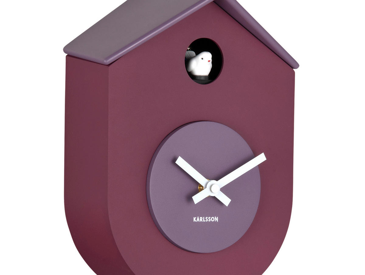 WANDUHR   - Brombeere, Basics, Kunststoff (17.5/9/33cm) - Karlsson