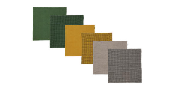 GESCHIRRTUCH-SET 2-teilig Gelb - Gelb, KONVENTIONELL, Textil (50/50cm) - Esposa
