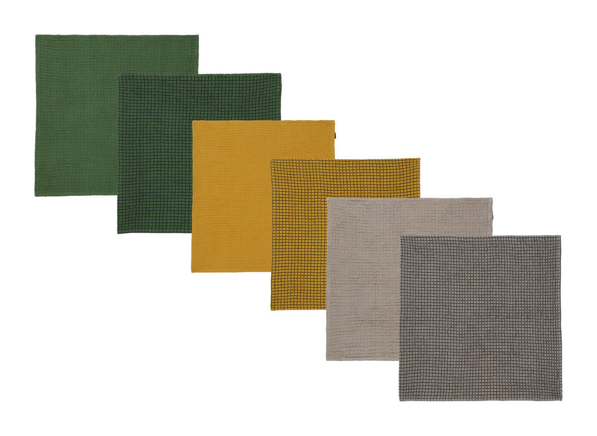 KONYHARUHASZETT 2 részes sárga  - sárga, Konventionell, textil (50/50cm) - Esposa