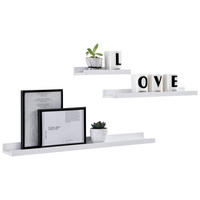 DEKOWANDREGAL Weiß  - Weiß, Basics, Holzwerkstoff - Monee