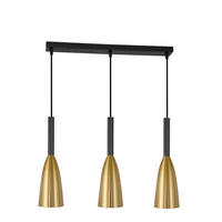HÄNGELEUCHTE Solin  100/50/10 cm  - Goldfarben, Design, Metall (100/50/10cm)