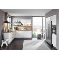 EINBAUKÜCHE 312  - Weiß, Design, Holzwerkstoff - Celina