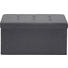 SITZBOX in - Anthrazit, Design, Holzwerkstoff/Textil (76/38/38cm) - Carryhome SITZBOX in - Anthrazit, Design, Holzwerkstoff/Textil (76/38/38cm) - Carryhome